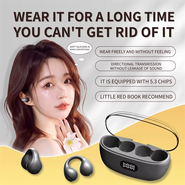 Clip-On Bluetooth Earphone - Clip-On Bluetooth Earphone - Image 2 of 8