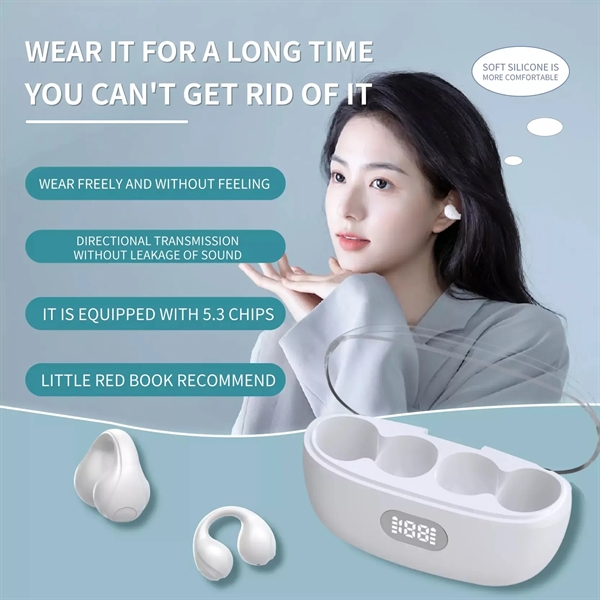 Clip-On Bluetooth Earphone - Clip-On Bluetooth Earphone - Image 3 of 8