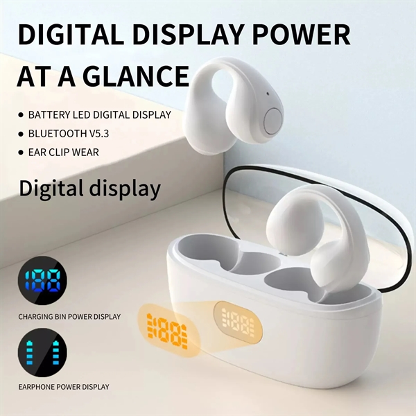 Clip-On Bluetooth Earphone - Clip-On Bluetooth Earphone - Image 8 of 8