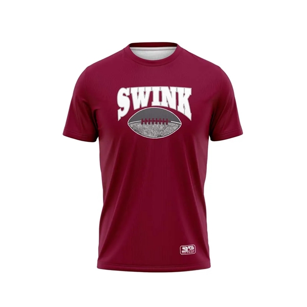 Full Dye Sub Pullover Workout Shirt - Varsity Pattern - Full Dye Sub Pullover Workout Shirt - Varsity Pattern - Image 0 of 1