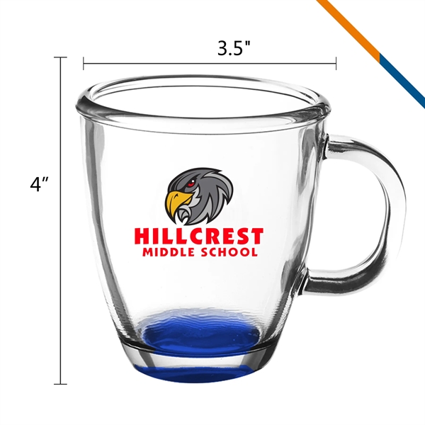 Roward Glass Coffee Mugs - 11.75 OZ. - Roward Glass Coffee Mugs - 11.75 OZ. - Image 2 of 9