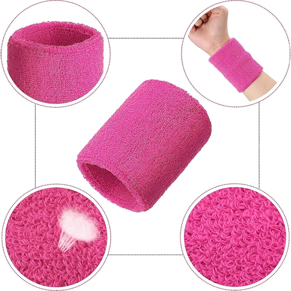 Absorbent Elastic Sports Wristband - Absorbent Elastic Sports Wristband - Image 1 of 4
