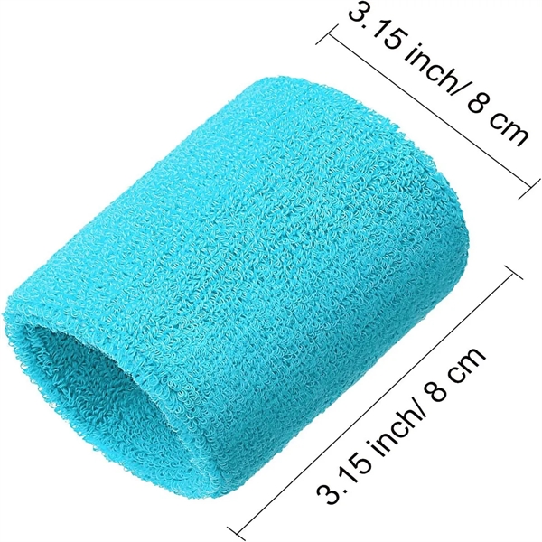 Absorbent Elastic Sports Wristband - Absorbent Elastic Sports Wristband - Image 2 of 4