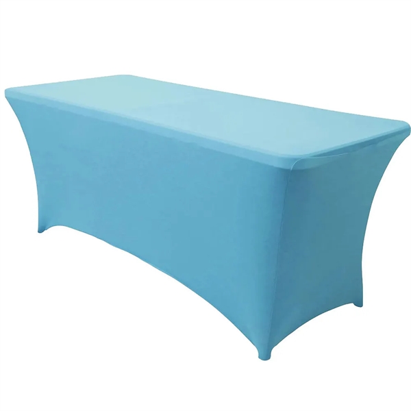 6' Premium Elastic Table Cover(3-Sided) - 6' Premium Elastic Table Cover(3-Sided) - Image 2 of 11