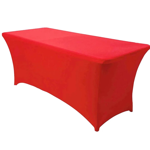 6' Premium Elastic Table Cover(3-Sided) - 6' Premium Elastic Table Cover(3-Sided) - Image 4 of 11