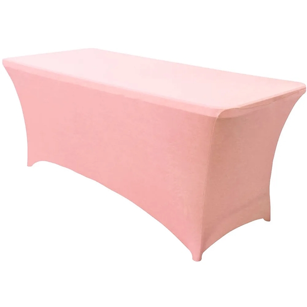 6' Premium Elastic Table Cover(3-Sided) - 6' Premium Elastic Table Cover(3-Sided) - Image 6 of 11