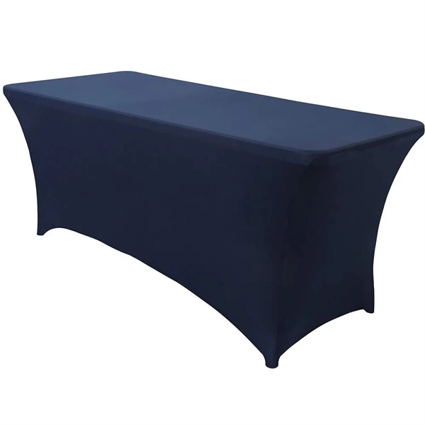 6' Premium Elastic Table Cover(3-Sided) - 6' Premium Elastic Table Cover(3-Sided) - Image 9 of 11