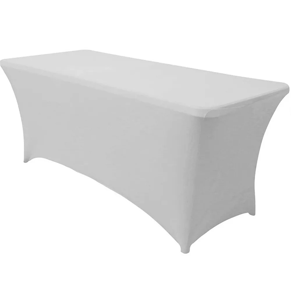6' Premium Elastic Table Cover(3-Sided) - 6' Premium Elastic Table Cover(3-Sided) - Image 10 of 11