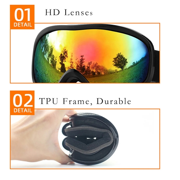 Outdoor Over Glasses Snow/Snowboard Goggles - Outdoor Over Glasses Snow/Snowboard Goggles - Image 2 of 5