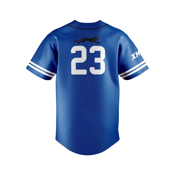 Sublimated Baseball/Softball Full Button Jersey - Pro-Line - Sublimated Baseball/Softball Full Button Jersey - Pro-Line - Image 3 of 5