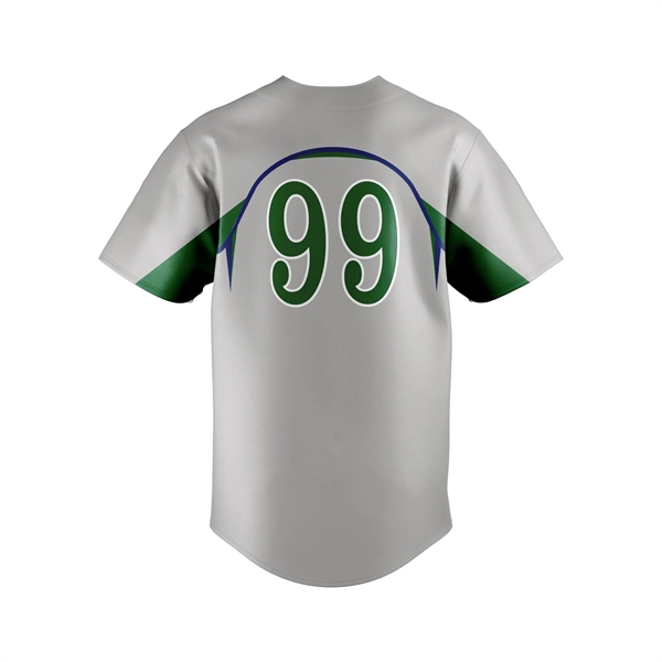 Sublimated Baseball/Softball Full Button Jersey - Pro-Line - Sublimated Baseball/Softball Full Button Jersey - Pro-Line - Image 5 of 5