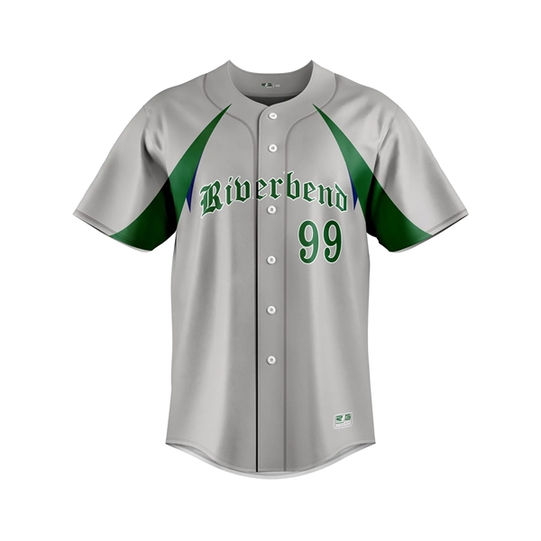 Sublimated Baseball/Softball Full Button Jersey - Pro-Line - Sublimated Baseball/Softball Full Button Jersey - Pro-Line - Image 4 of 5