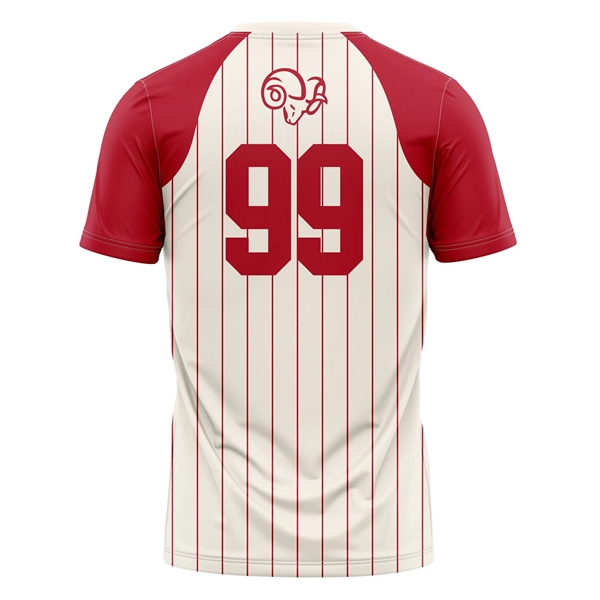 Full Dye Sub Baseball/Softball Two Button Jersey - Pro-Line - Full Dye Sub Baseball/Softball Two Button Jersey - Pro-Line - Image 3 of 5