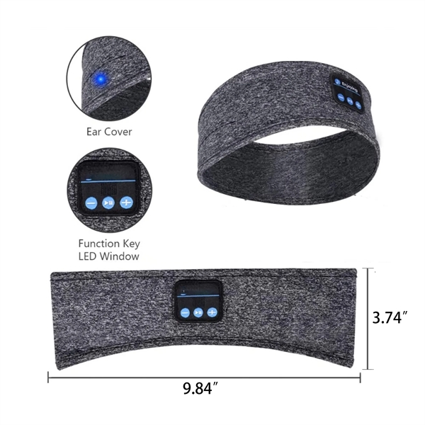 Bluetooth Sports Sleep Headphones - Bluetooth Sports Sleep Headphones - Image 1 of 2