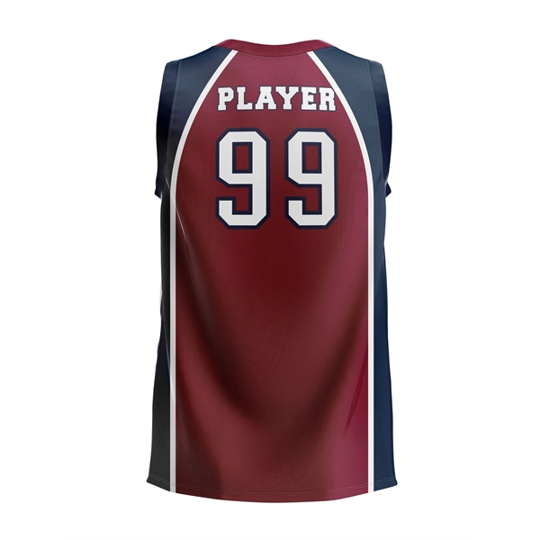 Full Dye Sub Baseball/Softball Pullover Jersey - V-Neck - Full Dye Sub Baseball/Softball Pullover Jersey - V-Neck - Image 1 of 3
