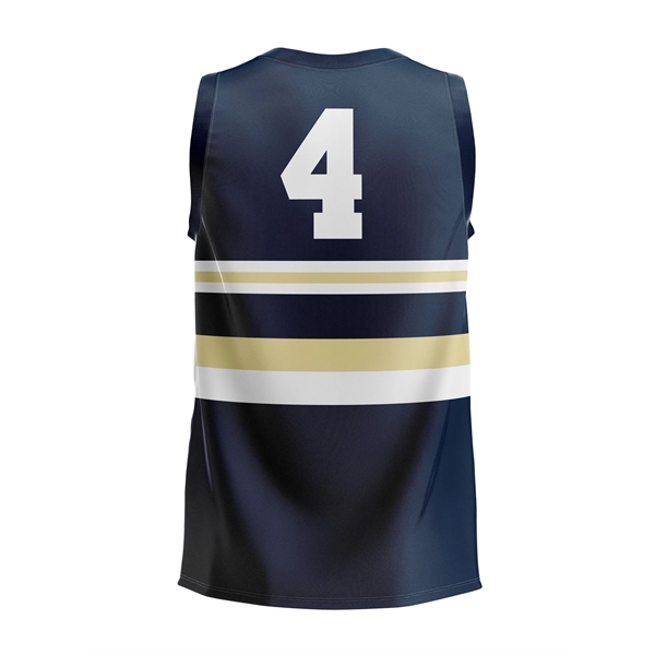Full Dye Sub Baseball/Softball Pullover Jersey - V-Neck - Full Dye Sub Baseball/Softball Pullover Jersey - V-Neck - Image 3 of 3