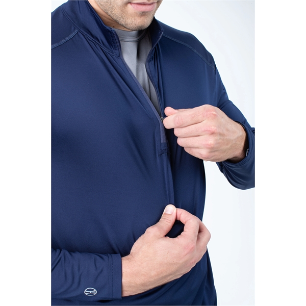 Youth 1/4 Zip Pullover Powered by Coolcore® - Youth 1/4 Zip Pullover Powered by Coolcore® - Image 6 of 6