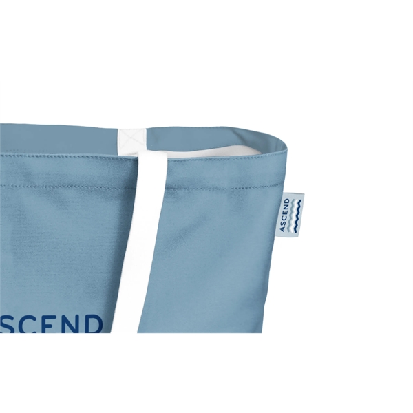 Full Color Recycled Canvas Large Tote - Full Color Recycled Canvas Large Tote - Image 6 of 7