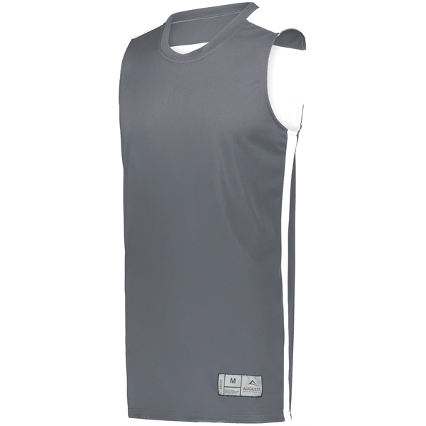 Youth Swish Reversible Basketball Jersey - Youth Swish Reversible Basketball Jersey - Image 9 of 14