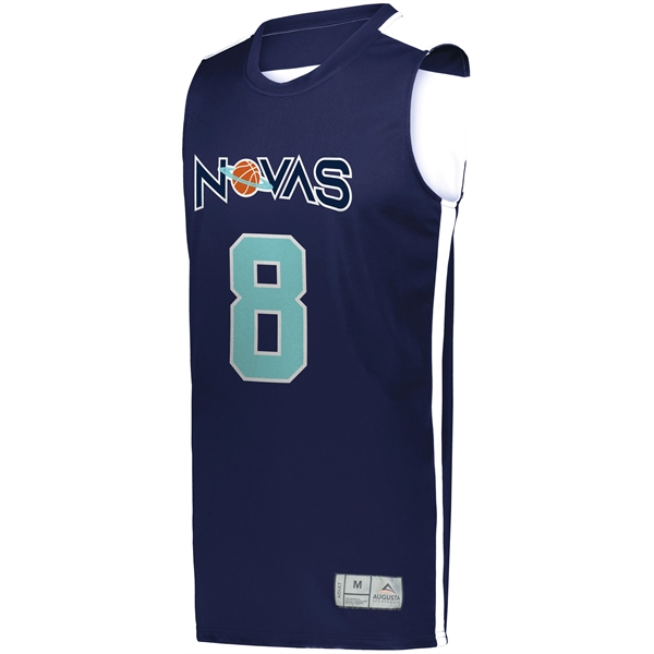Youth Swish Reversible Basketball Jersey - Youth Swish Reversible Basketball Jersey - Image 11 of 14