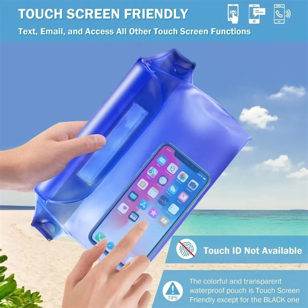 Waterproof Phone Pouch with Waist Pack Strap - Waterproof Phone Pouch with Waist Pack Strap - Image 3 of 3