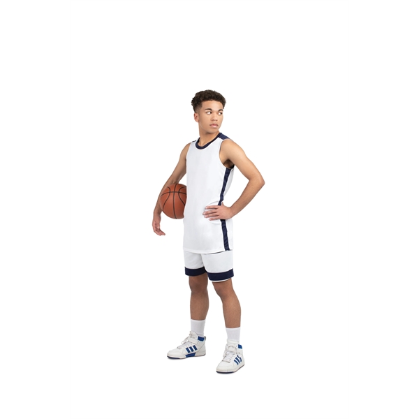 Youth Swish Reversible Basketball Jersey - Youth Swish Reversible Basketball Jersey - Image 12 of 14