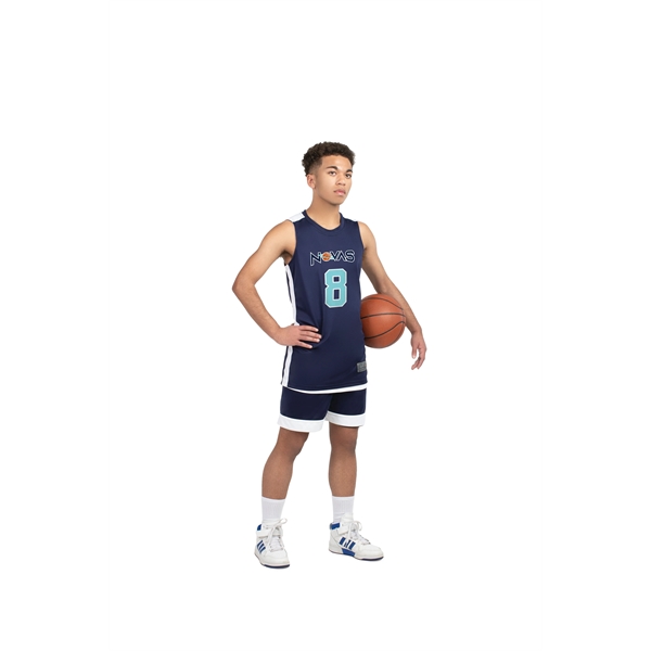 Youth Swish Reversible Basketball Jersey - Youth Swish Reversible Basketball Jersey - Image 13 of 14