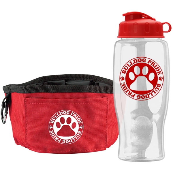 Sports Bottle and Folding Dog Bowl - Sports Bottle and Folding Dog Bowl - Image 6 of 9