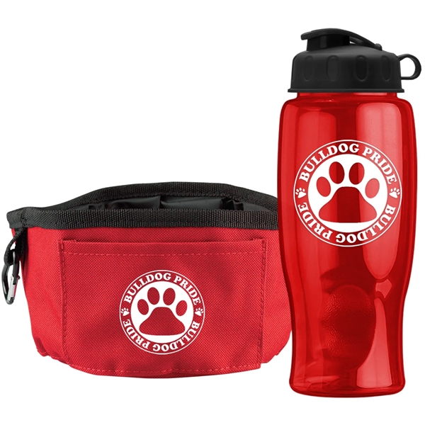 Sports Bottle and Folding Dog Bowl - Sports Bottle and Folding Dog Bowl - Image 7 of 9