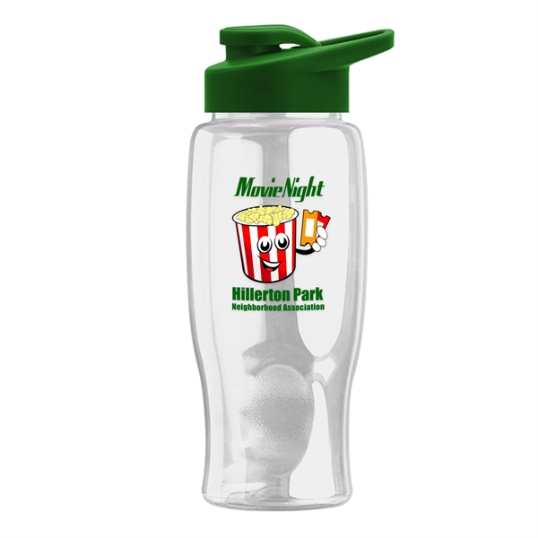 Poly-Pure - 27 oz. Bottle - Drink-Thru Lid - Digital - Poly-Pure - 27 oz. Bottle - Drink-Thru Lid - Digital - Image 13 of 19