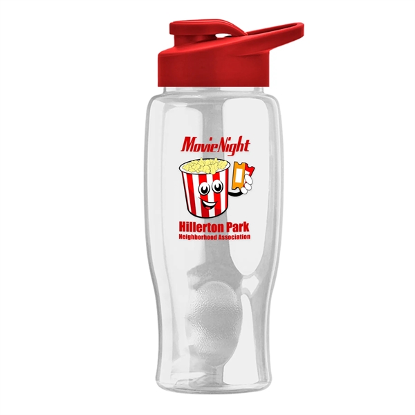 Poly-Pure - 27 oz. Bottle - Drink-Thru Lid - Digital - Poly-Pure - 27 oz. Bottle - Drink-Thru Lid - Digital - Image 16 of 19