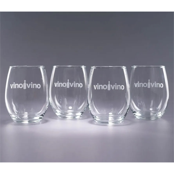 15 oz. Trendsetter Stemless Wine Glass - 15 oz. Trendsetter Stemless Wine Glass - Image 2 of 3