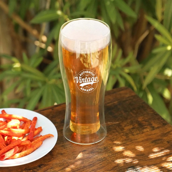 Clearview Borosilicate Beer Glass 450 Ml. (15 Fl. Oz.) - Clearview Borosilicate Beer Glass 450 Ml. (15 Fl. Oz.) - Image 3 of 6