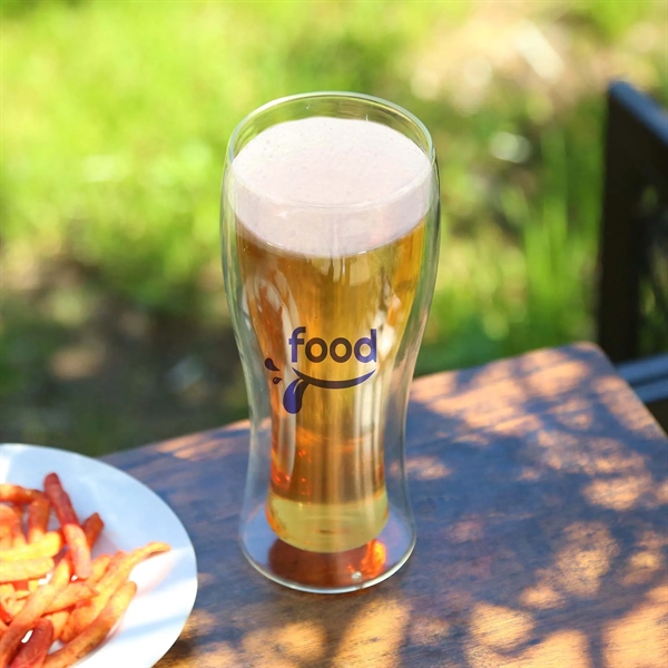Clearview Borosilicate Beer Glass 450 Ml. (15 Fl. Oz.) - Clearview Borosilicate Beer Glass 450 Ml. (15 Fl. Oz.) - Image 4 of 6