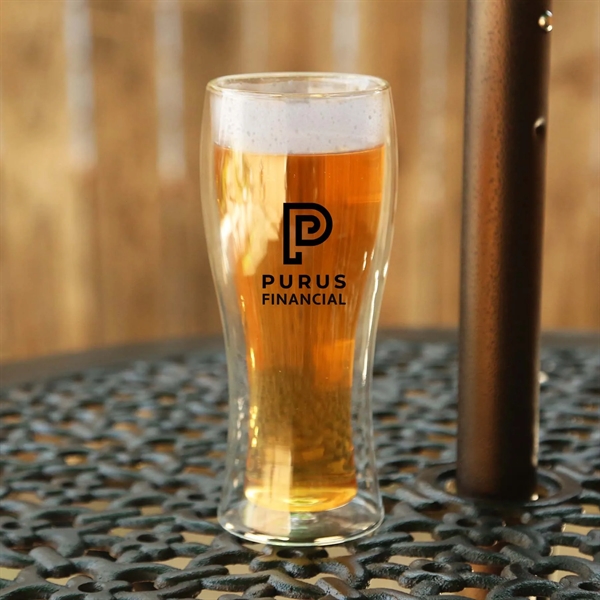 Clearview Borosilicate Beer Glass 450 Ml. (15 Fl. Oz.) - Clearview Borosilicate Beer Glass 450 Ml. (15 Fl. Oz.) - Image 5 of 6