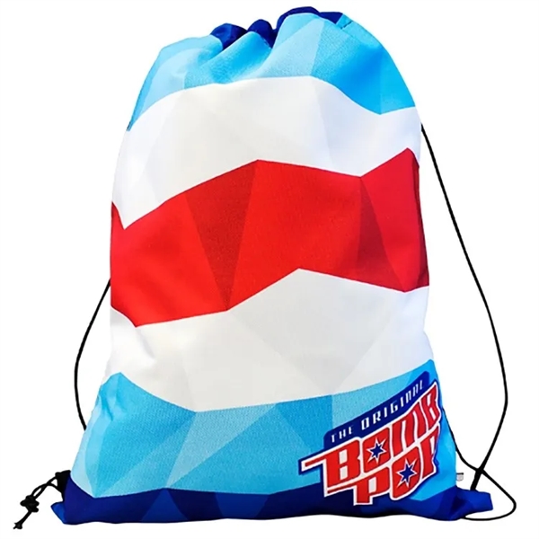 Custom Thin Cord Drawstring Backpack - Custom Thin Cord Drawstring Backpack - Image 5 of 10