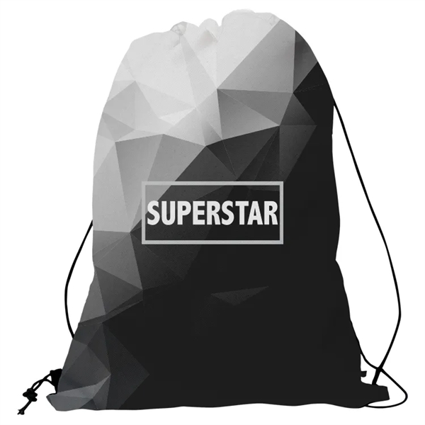 Custom Thin Cord Drawstring Backpack - Custom Thin Cord Drawstring Backpack - Image 6 of 10