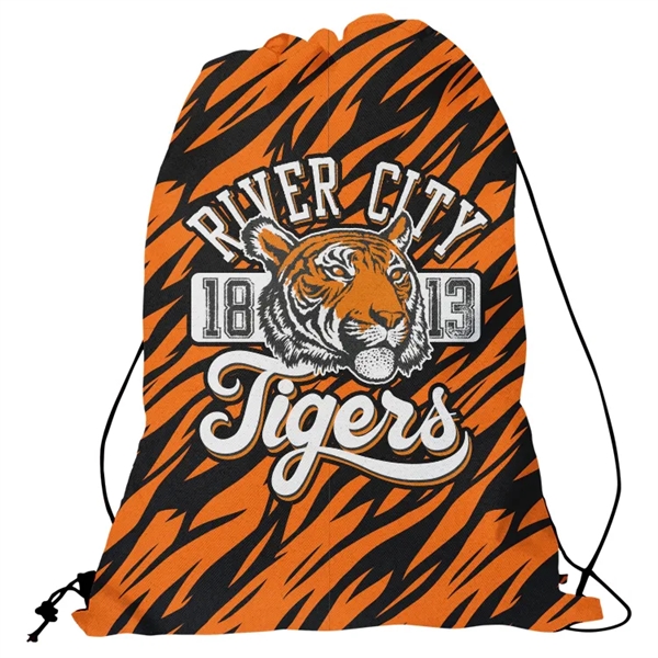 Custom Thin Cord Drawstring Backpack - Custom Thin Cord Drawstring Backpack - Image 9 of 10