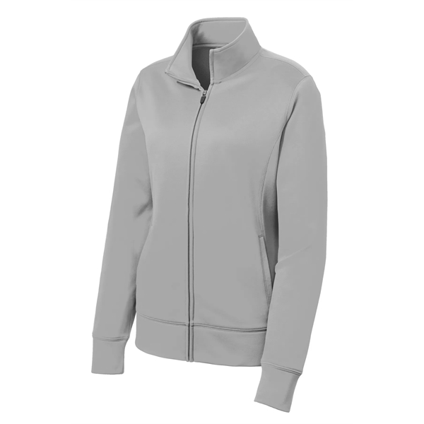 Sport-Tek Women's Sport-Wick Fleece Full-Zip Jacket. - Sport-Tek Women's Sport-Wick Fleece Full-Zip Jacket. - Image 45 of 56