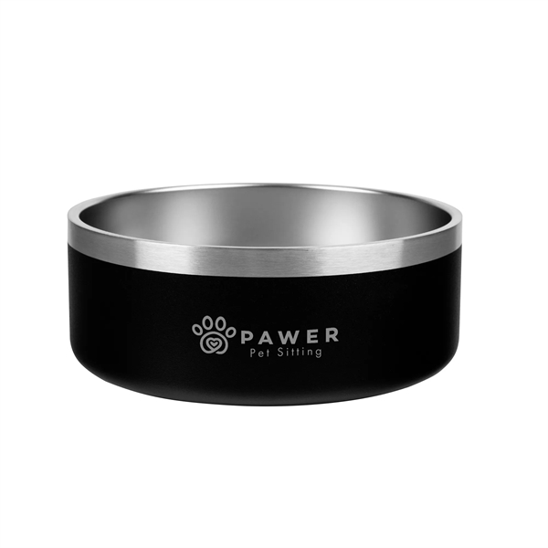 40 Oz. Stainless Steel Pet Bowl - 40 Oz. Stainless Steel Pet Bowl - Image 3 of 9