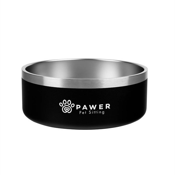 40 Oz. Stainless Steel Pet Bowl - 40 Oz. Stainless Steel Pet Bowl - Image 4 of 9