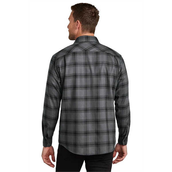 Port Authority Plaid Flannel Shirt. - Port Authority Plaid Flannel Shirt. - Image 29 of 47
