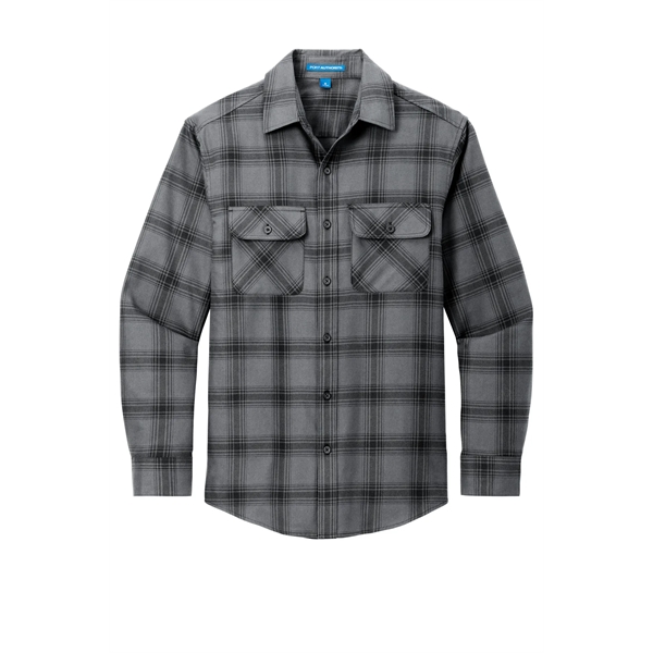 Port Authority Plaid Flannel Shirt. - Port Authority Plaid Flannel Shirt. - Image 31 of 47