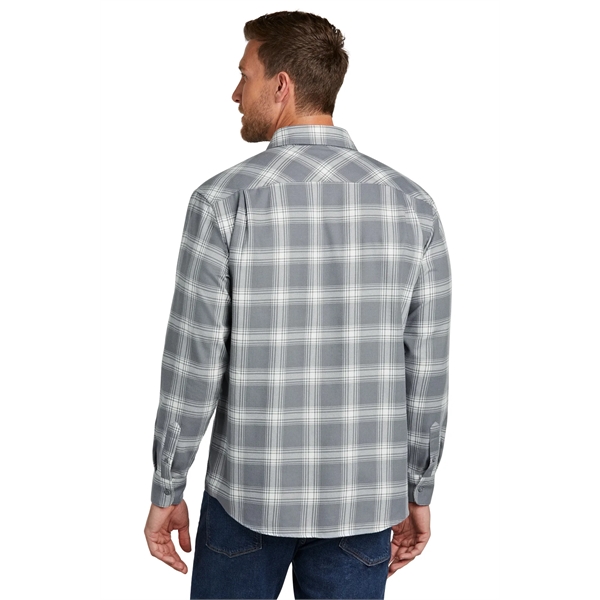 Port Authority Plaid Flannel Shirt. - Port Authority Plaid Flannel Shirt. - Image 34 of 47