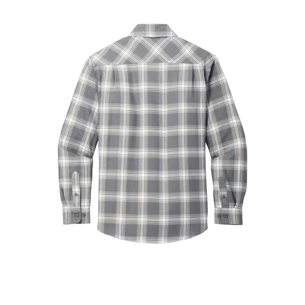 Port Authority Plaid Flannel Shirt. - Port Authority Plaid Flannel Shirt. - Image 37 of 47