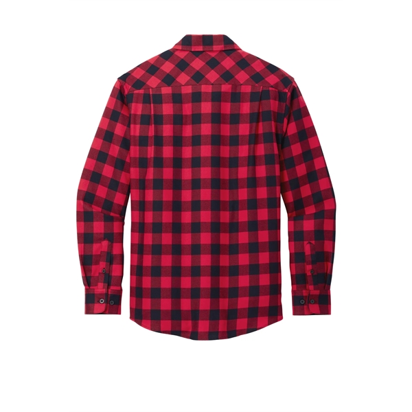 Port Authority Plaid Flannel Shirt. - Port Authority Plaid Flannel Shirt. - Image 42 of 47