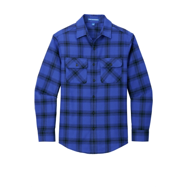 Port Authority Plaid Flannel Shirt. - Port Authority Plaid Flannel Shirt. - Image 46 of 47