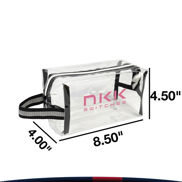 Aanze Clear Makeup Bag - Aanze Clear Makeup Bag - Image 2 of 3