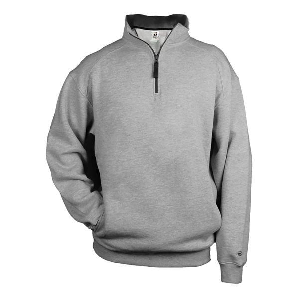 Badger Quarter-Zip Fleece Pullover - Badger Quarter-Zip Fleece Pullover - Image 10 of 18