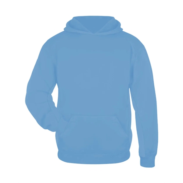 Badger Youth Performance Fleece Hooded Sweatshirt - Badger Youth Performance Fleece Hooded Sweatshirt - Image 18 of 36